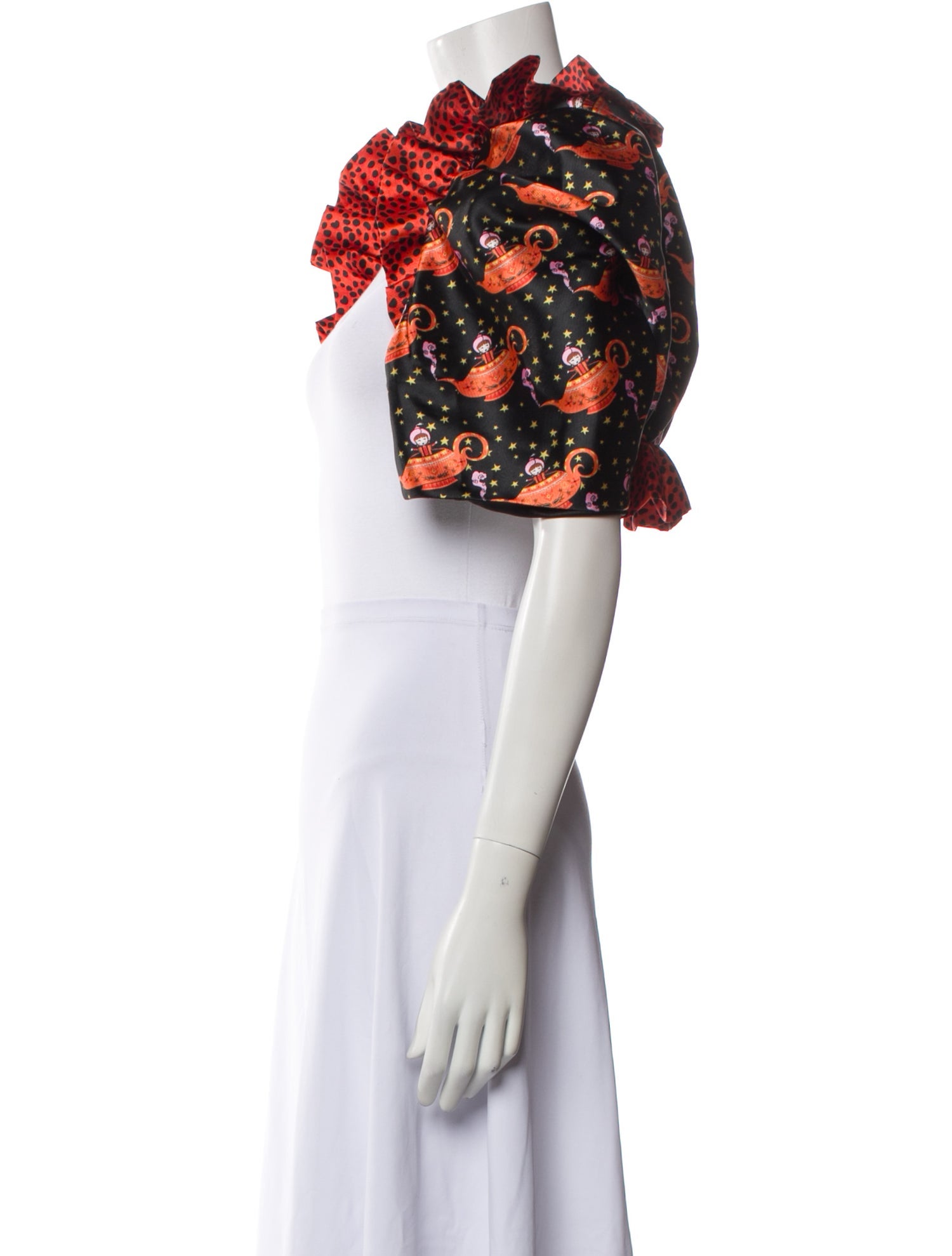 Ryan Lo Printed Bolero