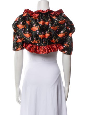 Ryan Lo Printed Bolero