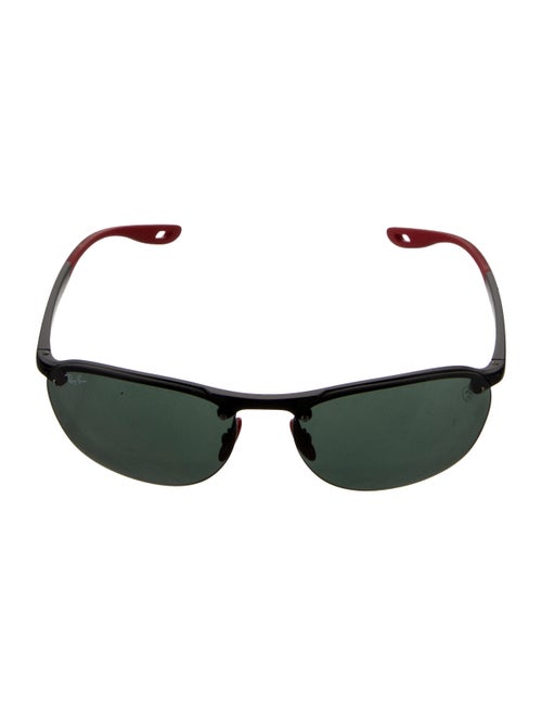 Ray Ban x Scuderia Ferrari Round Tinted Sunglasses