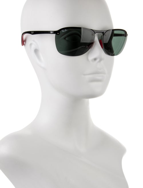 Ray Ban x Scuderia Ferrari Round Tinted Sunglasses