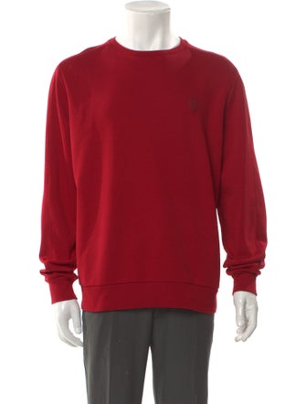 Ferrari Crew Neck Long Sleeve Pullover