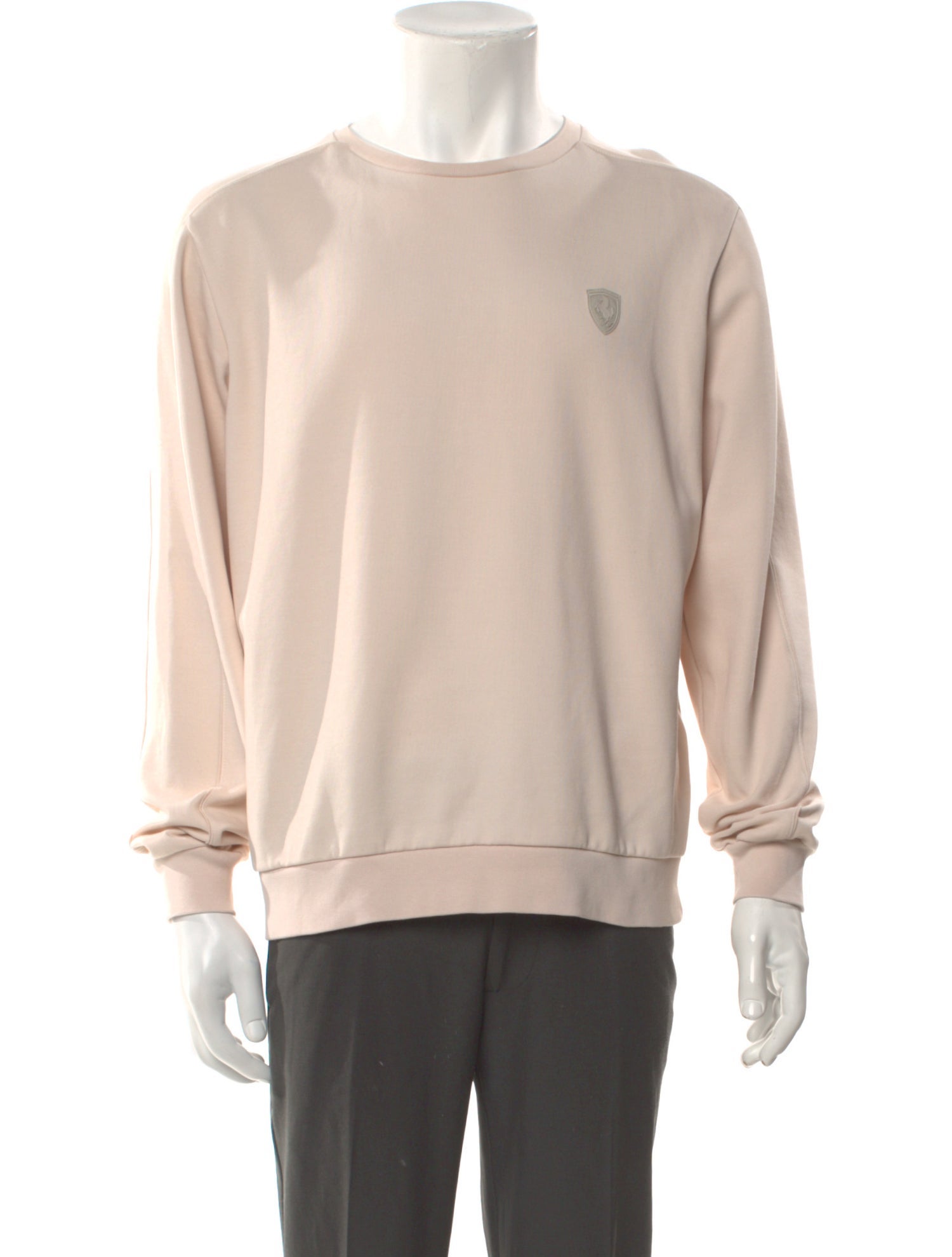 Ferrari Crew Neck Long Sleeve Pullover