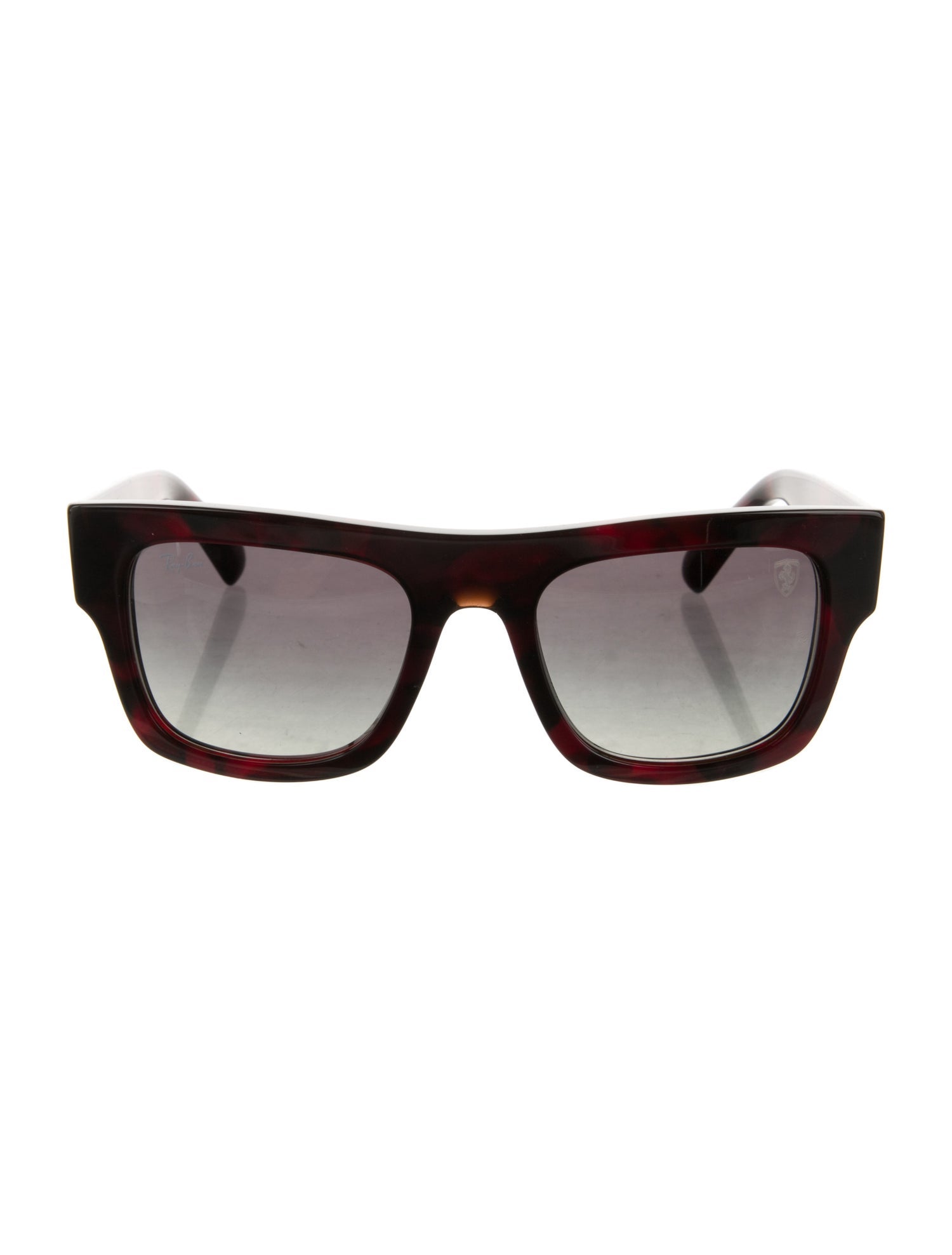 Ray Ban x Scuderia Ferrari Square Gradient Sunglasses