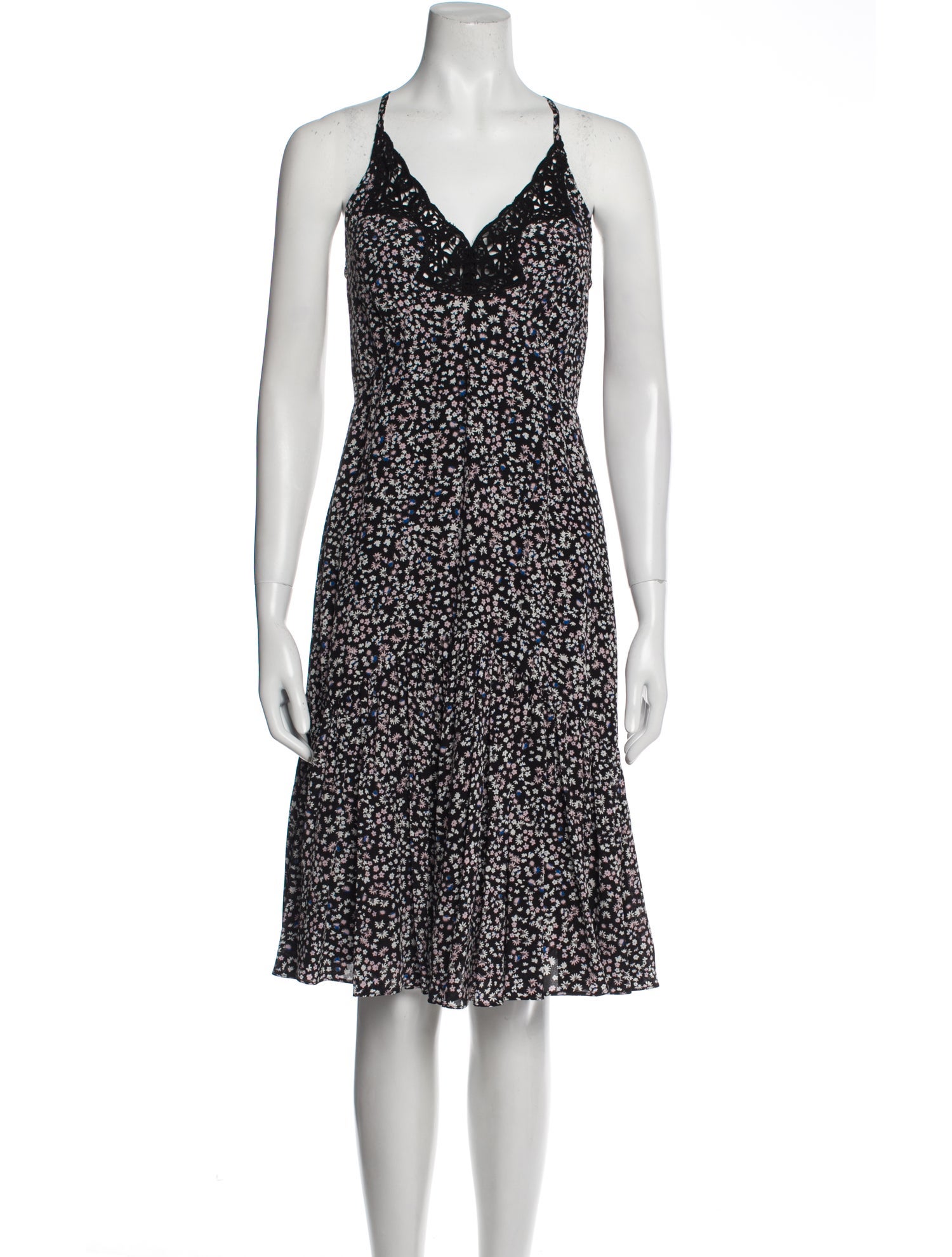Rebecca Taylor Silk Knee-Length Dress w/ Tags
