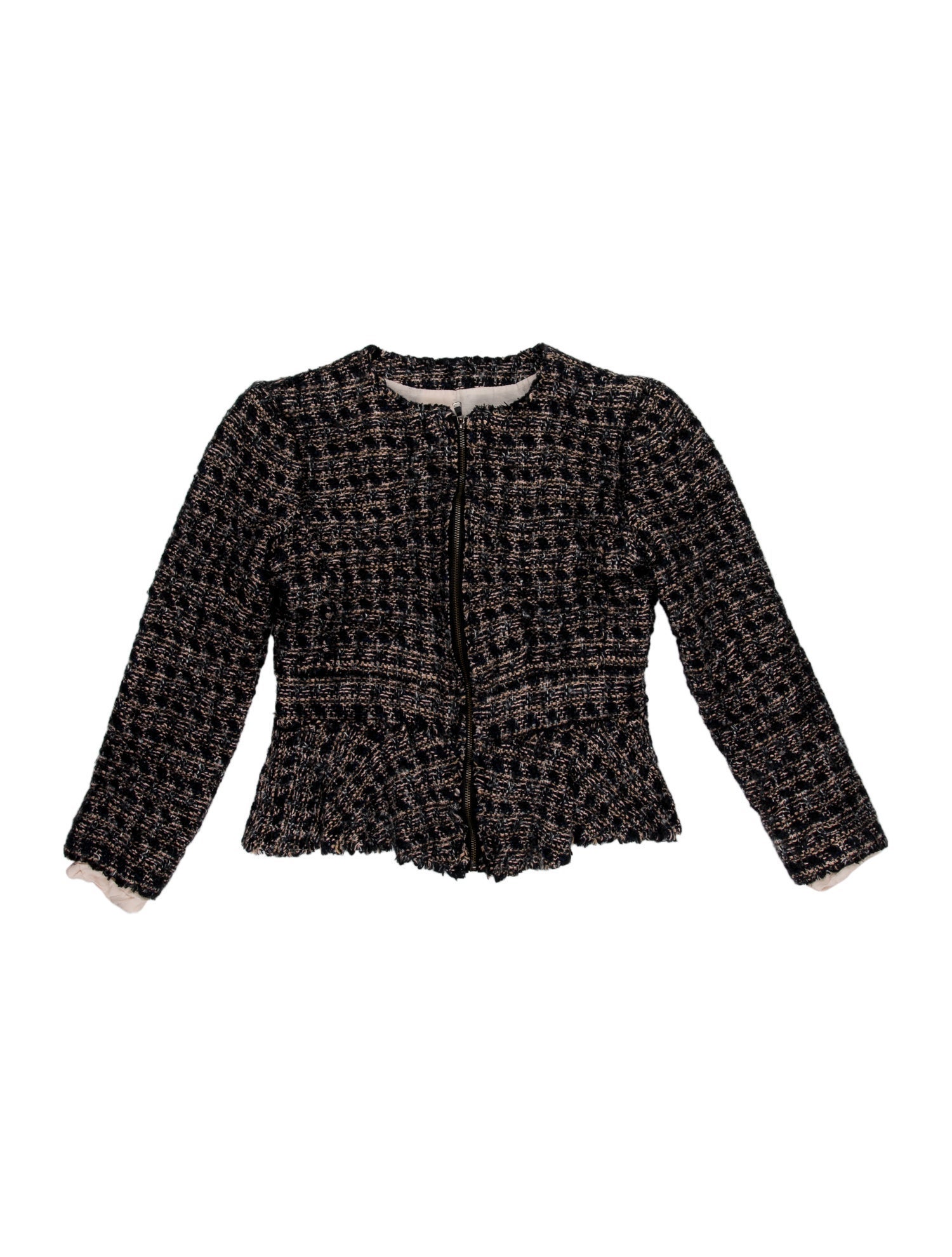 Rebecca Taylor Tweed Pattern Evening Jacket