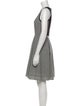Rebecca Taylor Crew Neck Knee-Length Dress