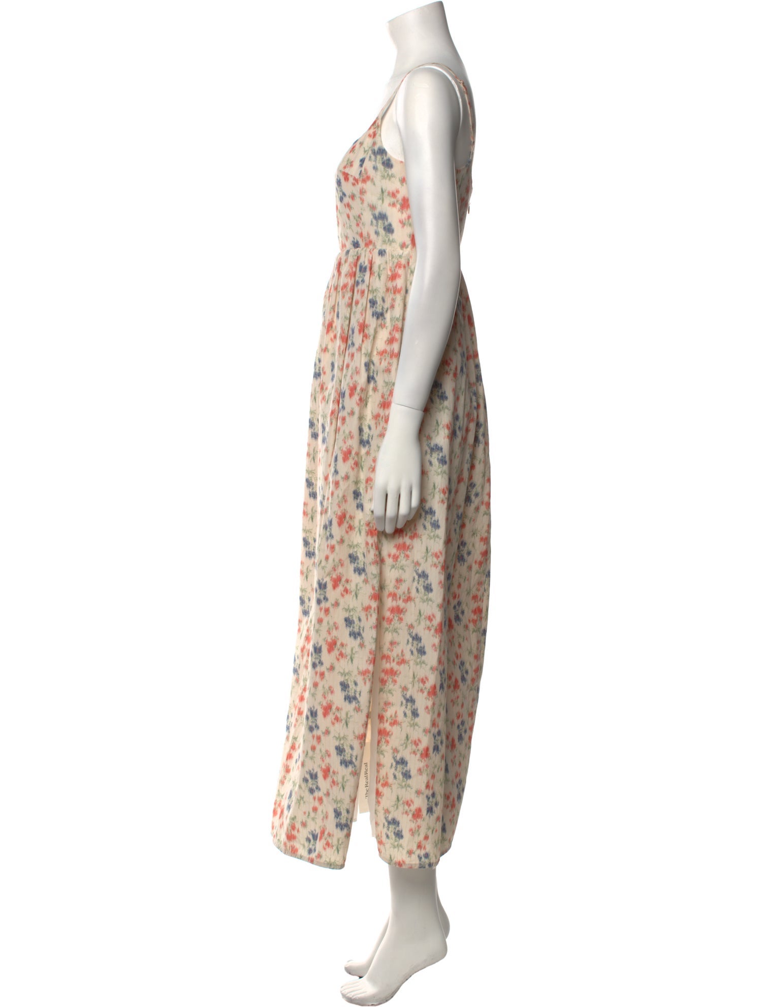 Rebecca Taylor Floral Print Long Dress