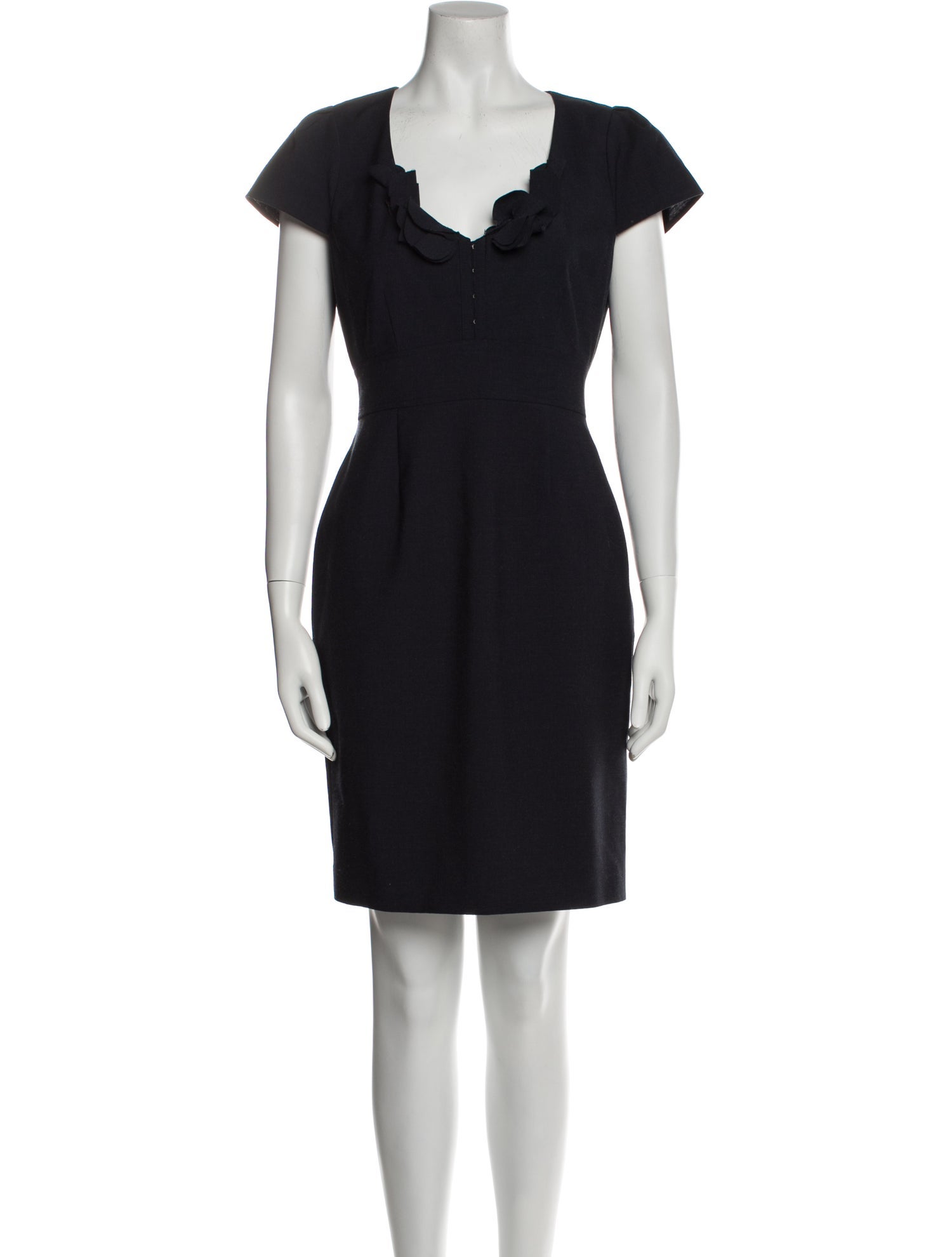 Rebecca Taylor V-Neck Mini Dress