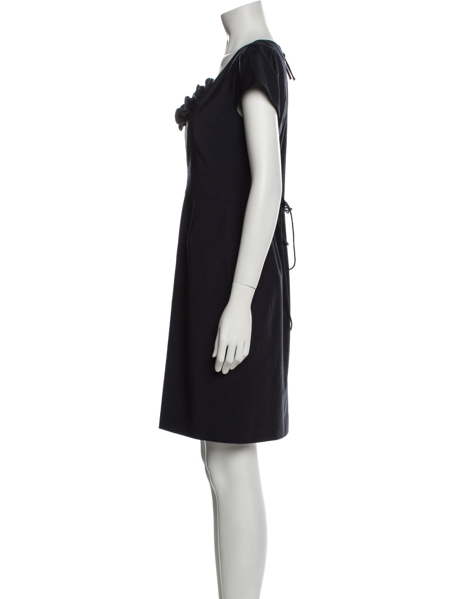 Rebecca Taylor V-Neck Mini Dress