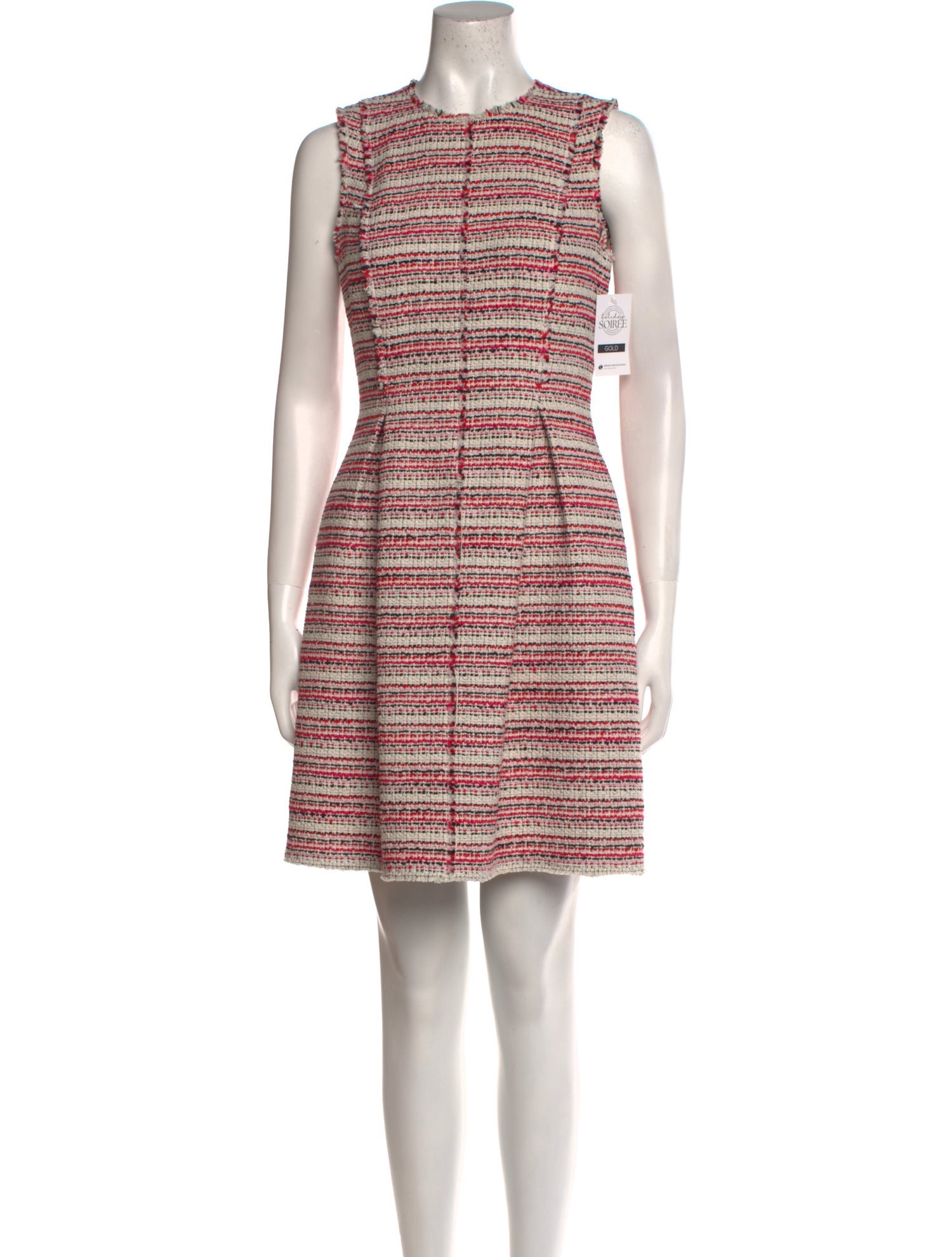 Rebecca Taylor Striped Mini Dress