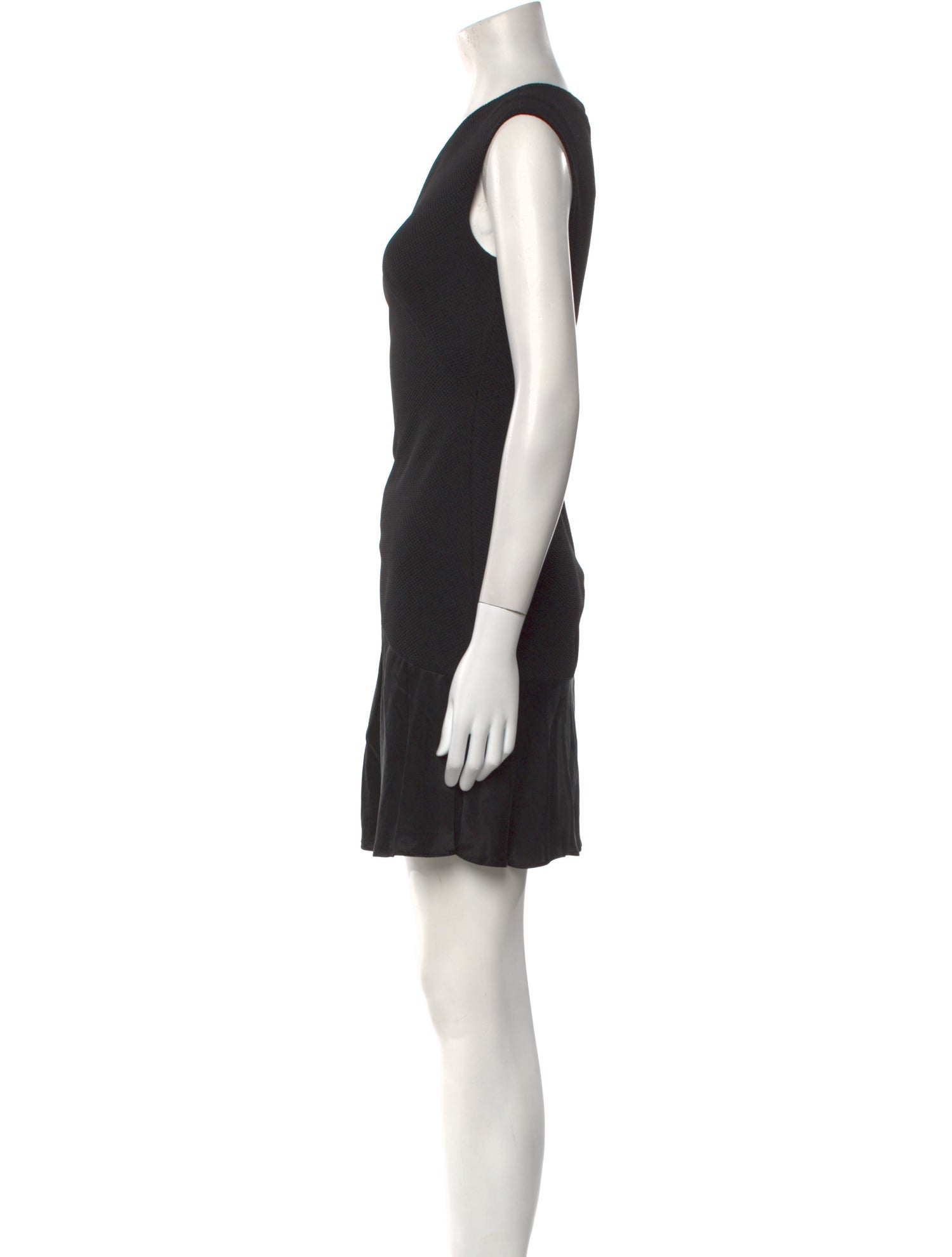 Rebecca Taylor Crew Neck Mini Dress