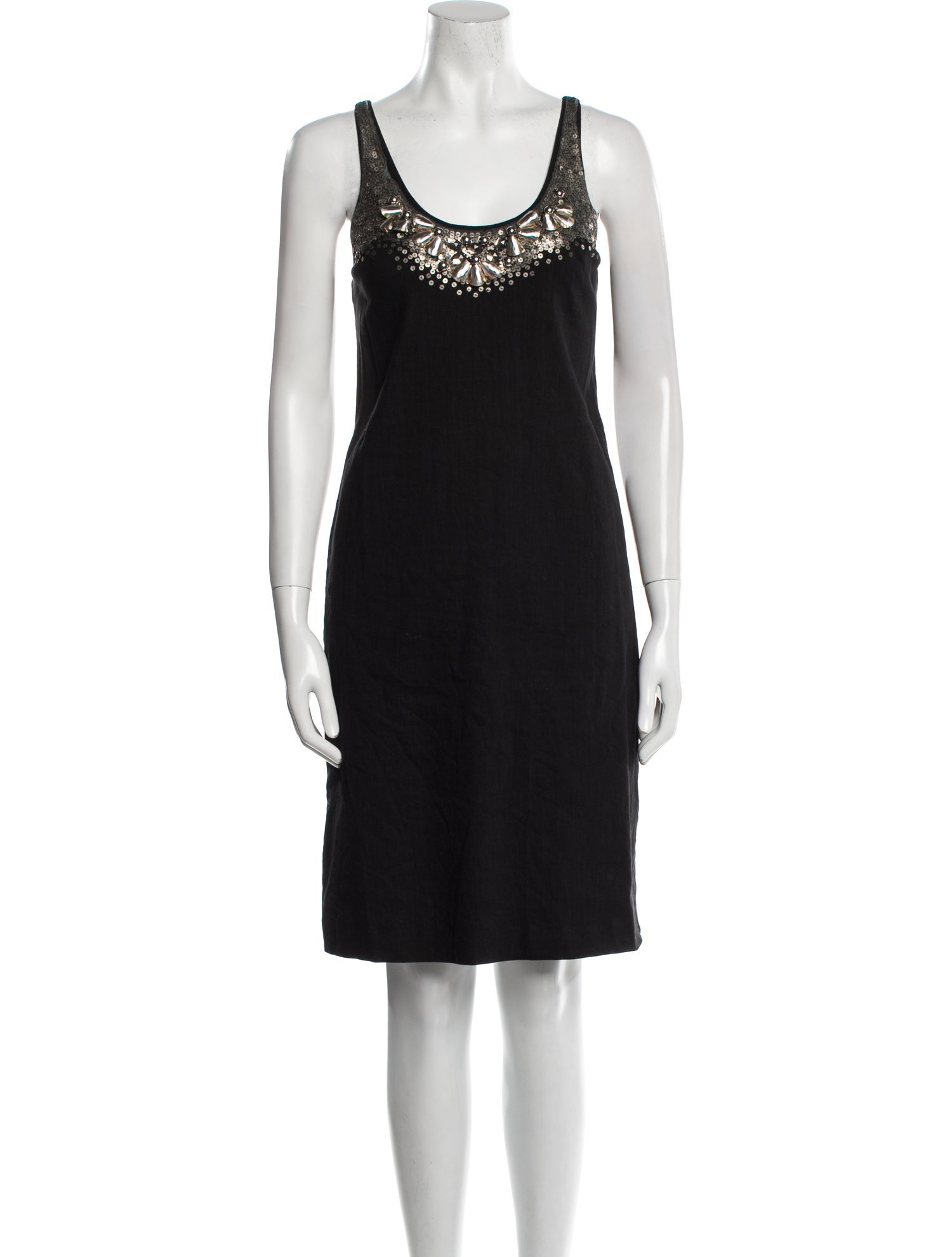Rebecca Taylor Linen Knee-Length Dress