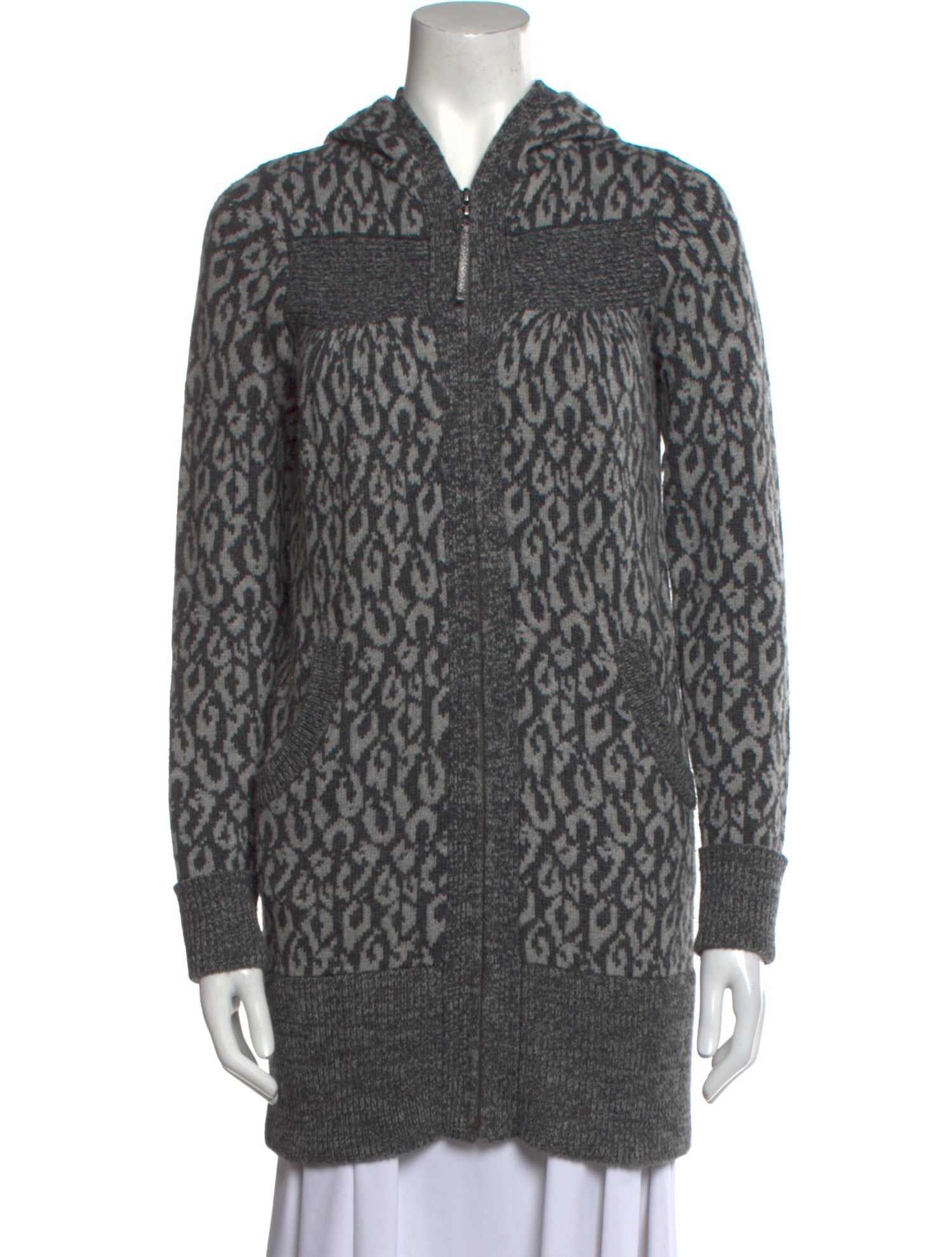 Rebecca Taylor Printed Crew Neck Sweater