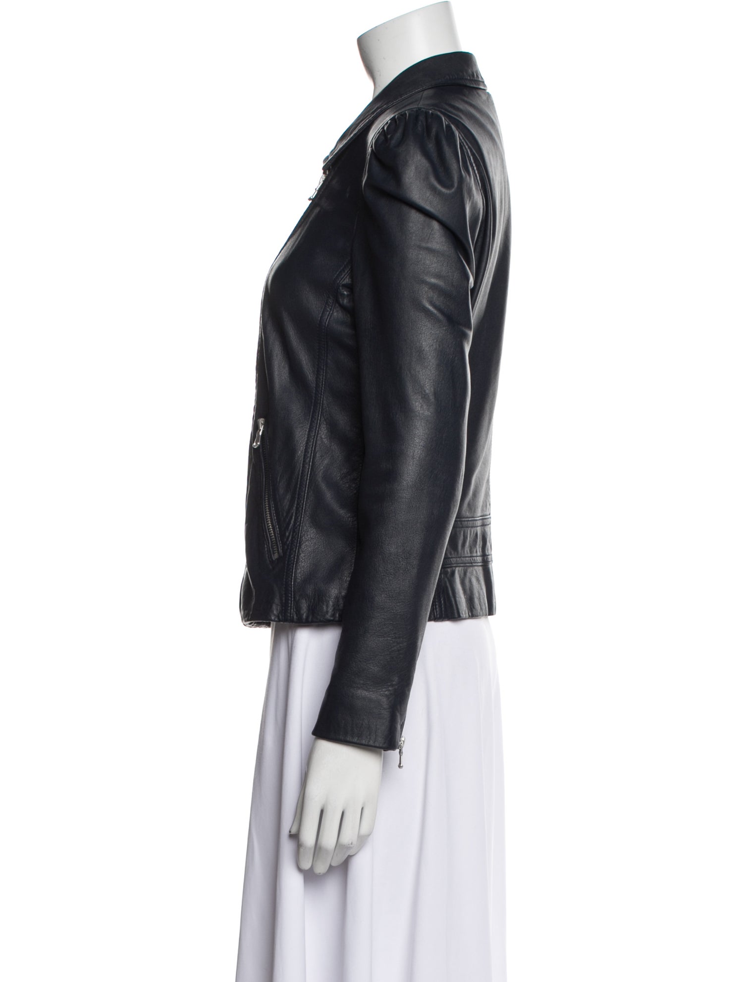Rebecca Taylor Leather Biker Jacket