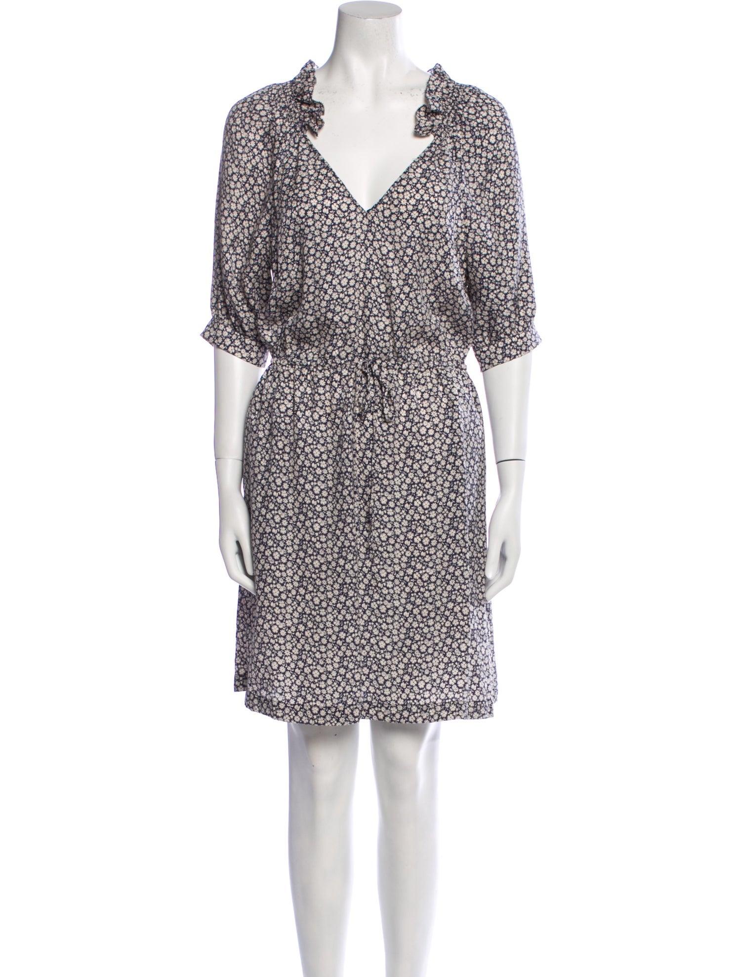 Rebecca Taylor Silk Knee-Length Dress