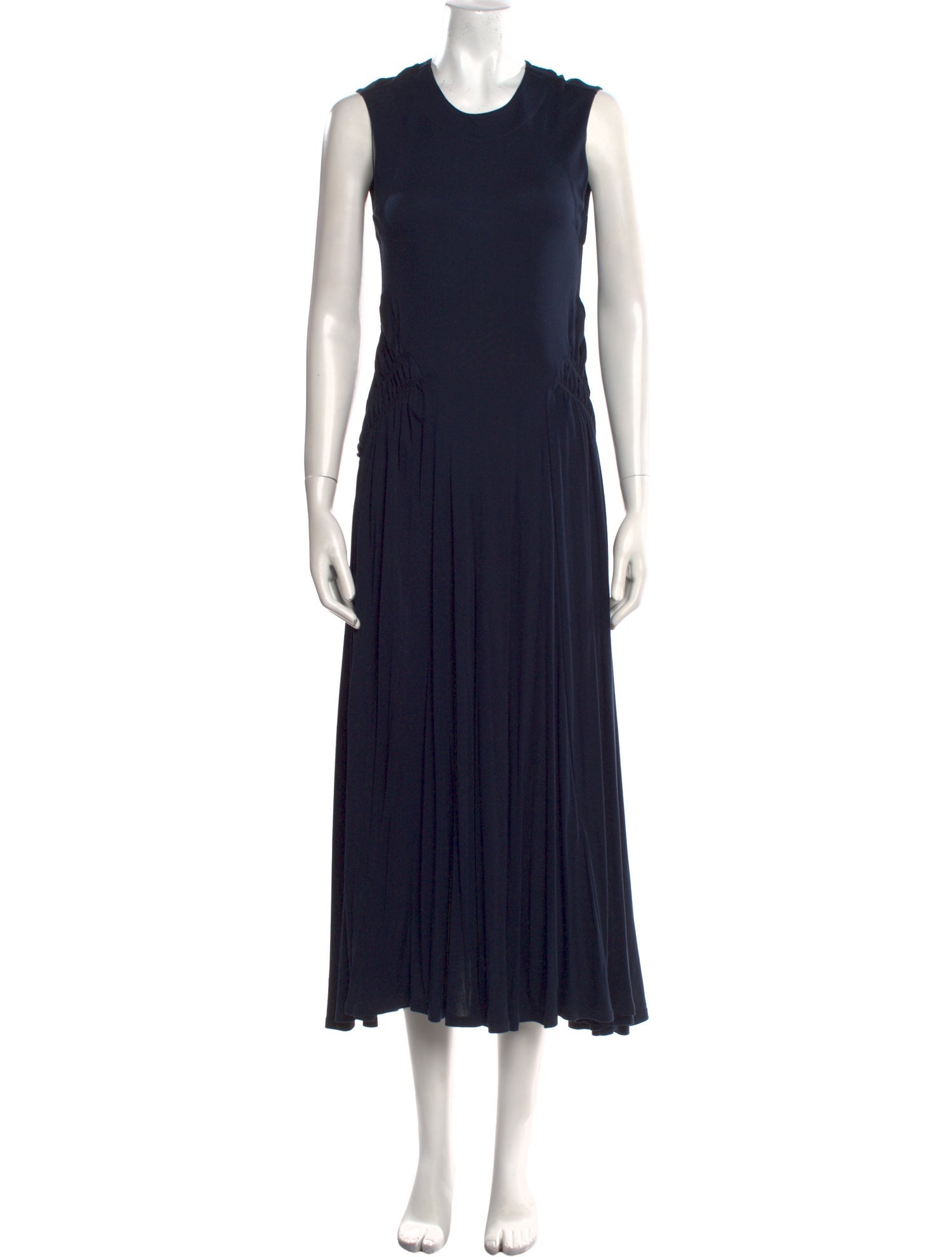 Rebecca Taylor Crew Neck Long Dress