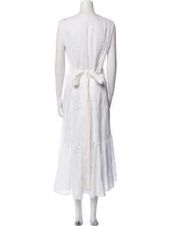 Rebecca Taylor Linen Long Dress