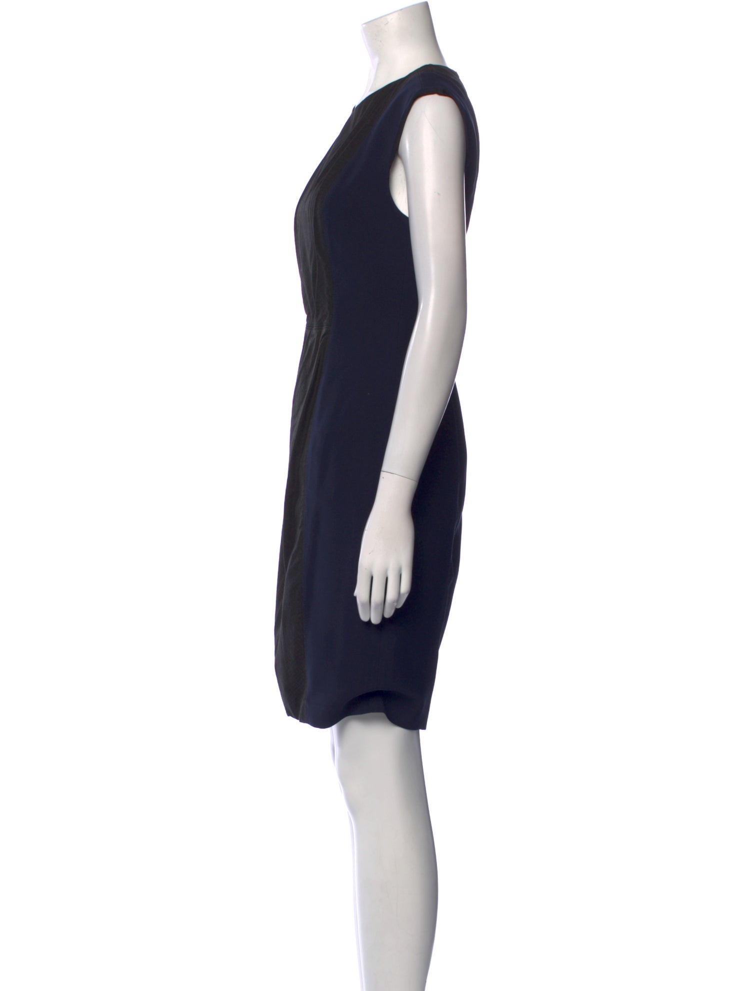 Rebecca Taylor Crew Neck Knee-Length Dress