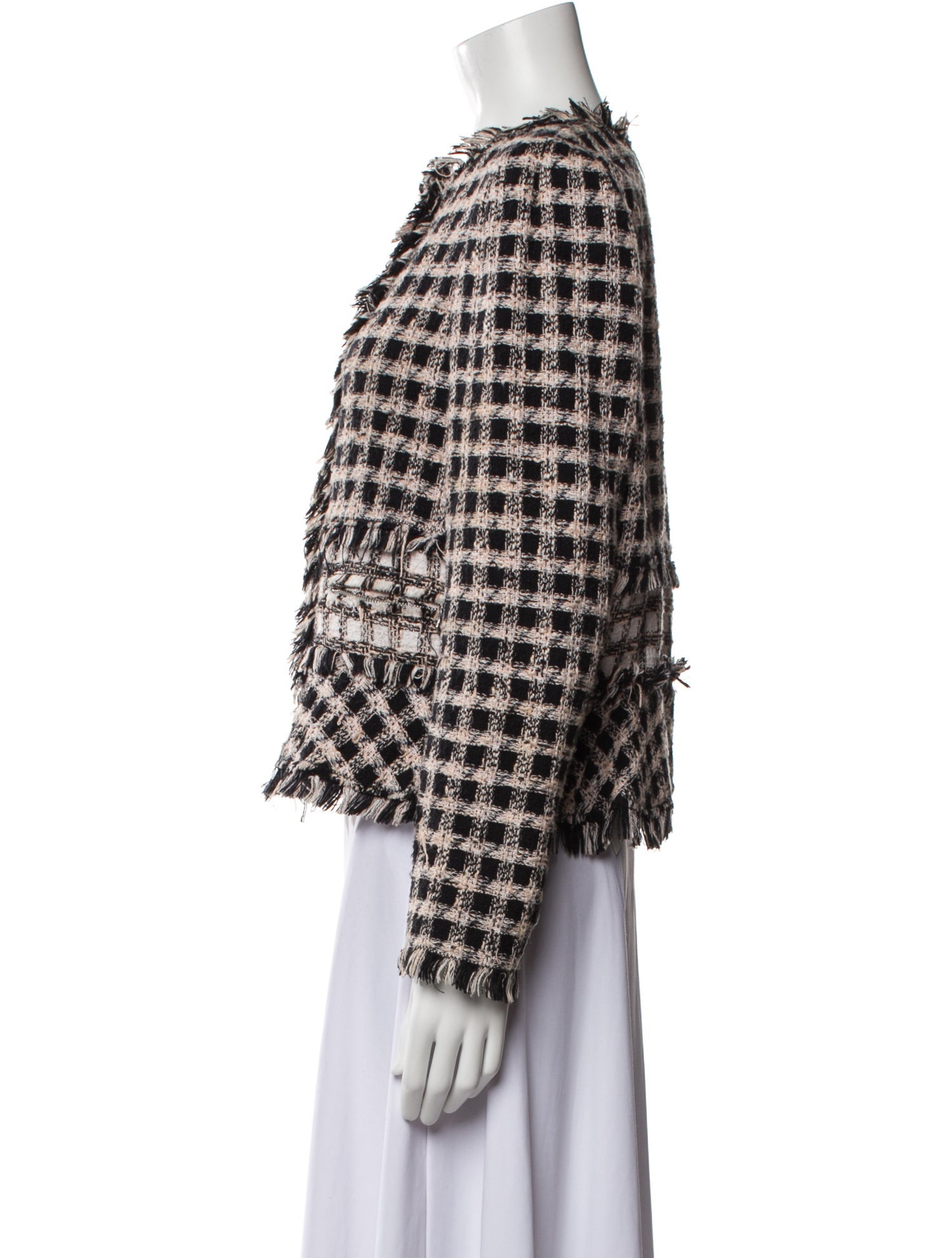 Rebecca Taylor Tweed Pattern Jacket