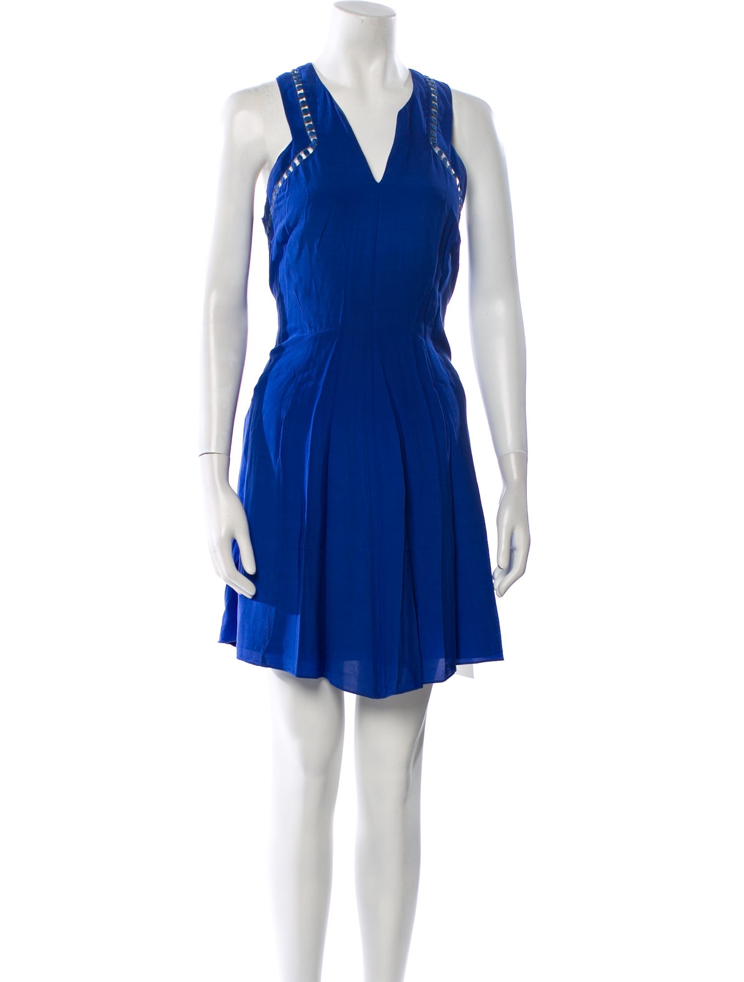 Rebecca Taylor V-Neck Mini Dress