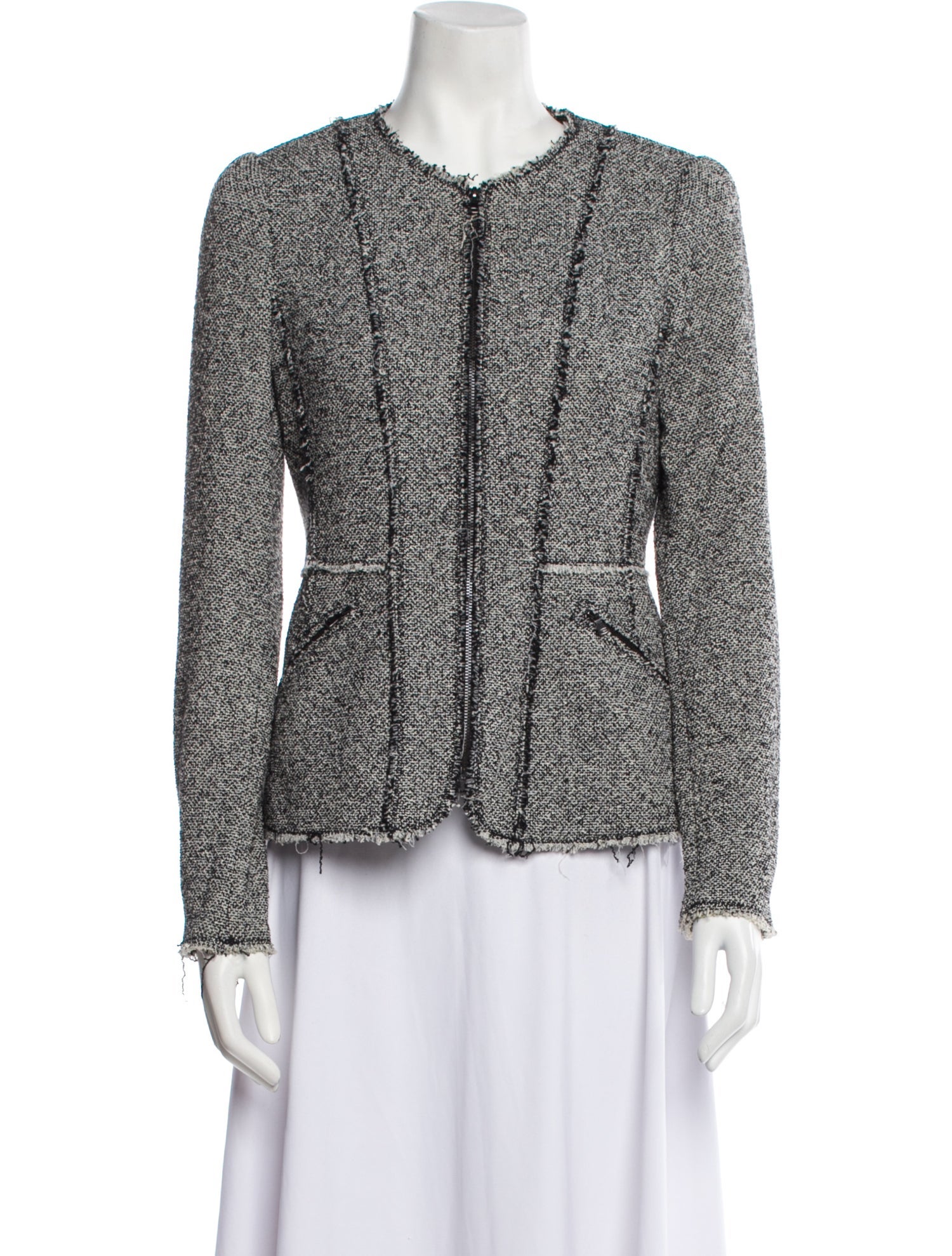 Rebecca Taylor Tweed Pattern Jacket