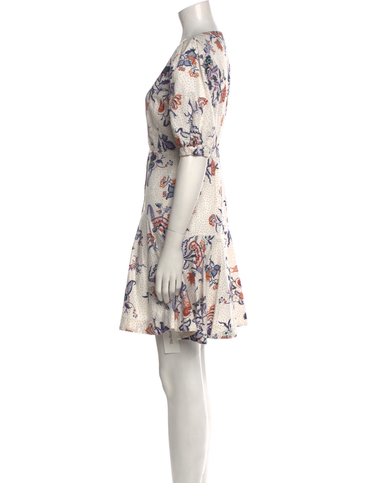 Rebecca Taylor Floral Print Mini Dress