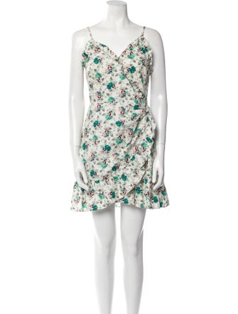 Rebecca Taylor Floral Print Mini Dress