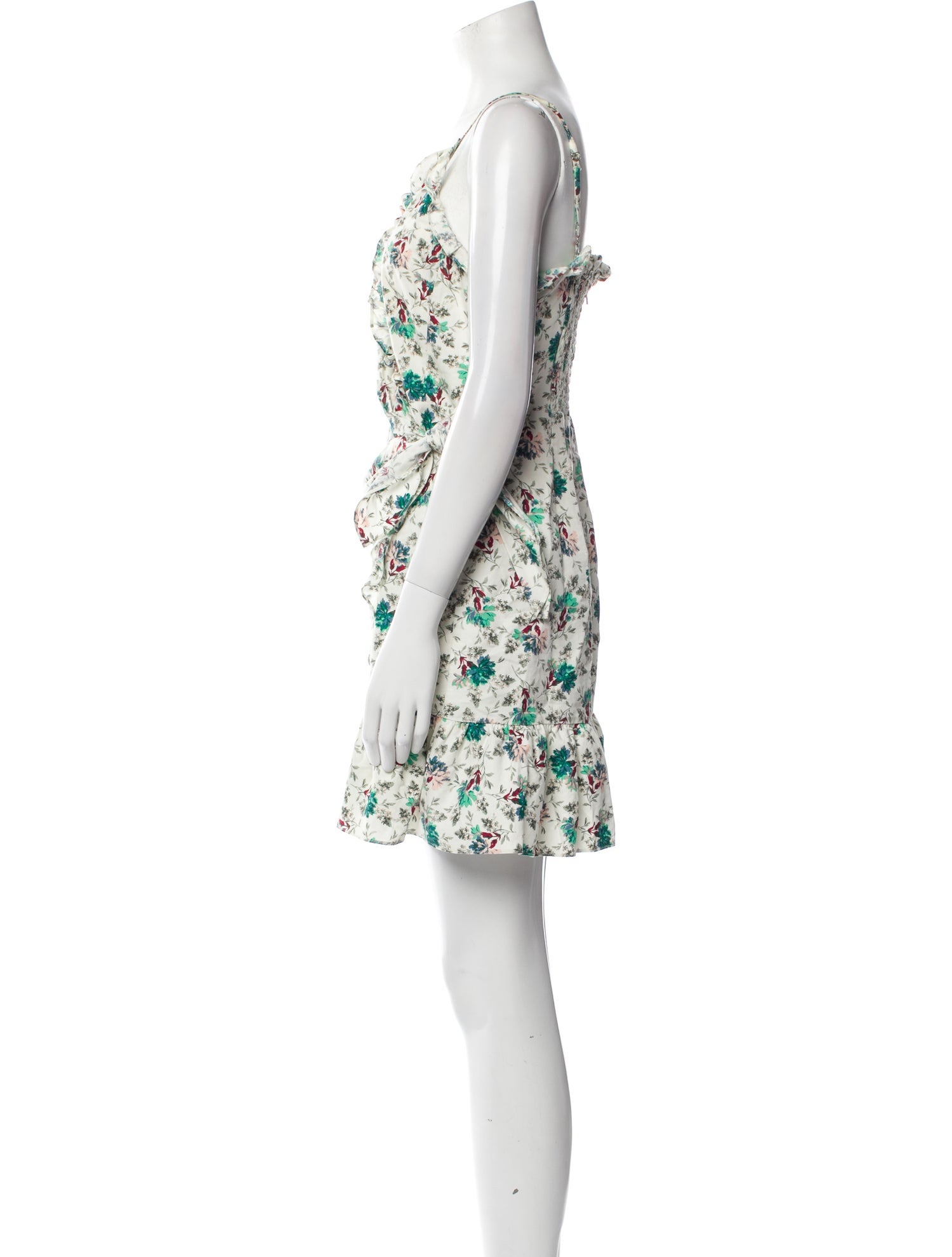 Rebecca Taylor Floral Print Mini Dress