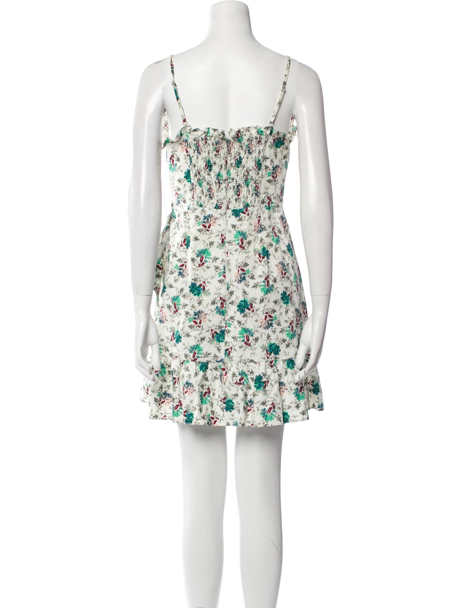 Rebecca Taylor Floral Print Mini Dress