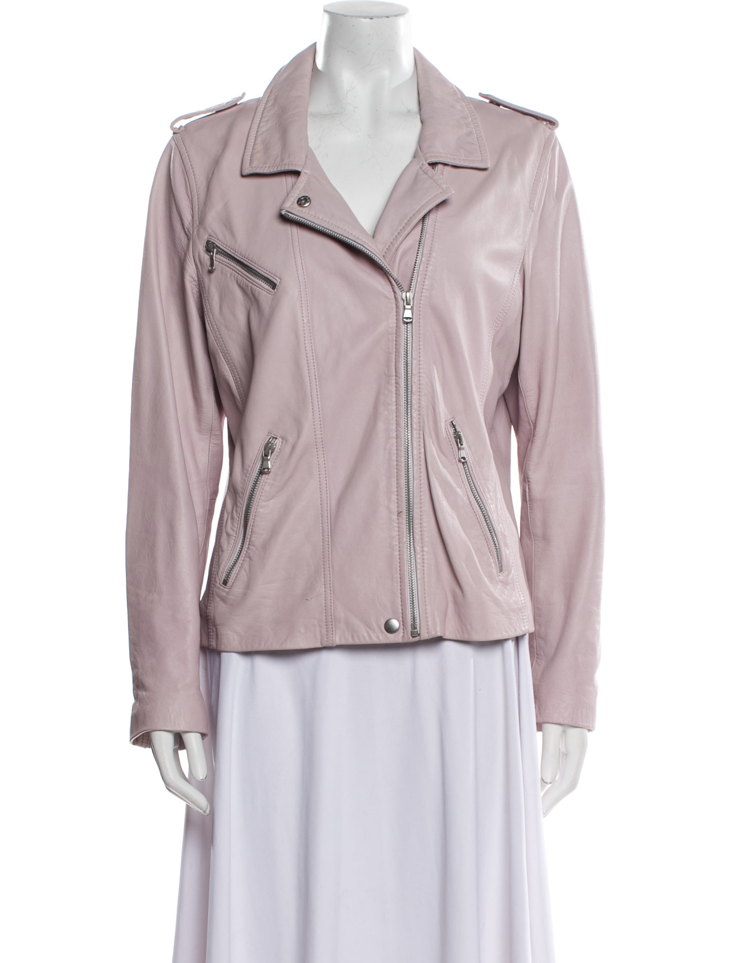 Rebecca Taylor Leather Biker Jacket