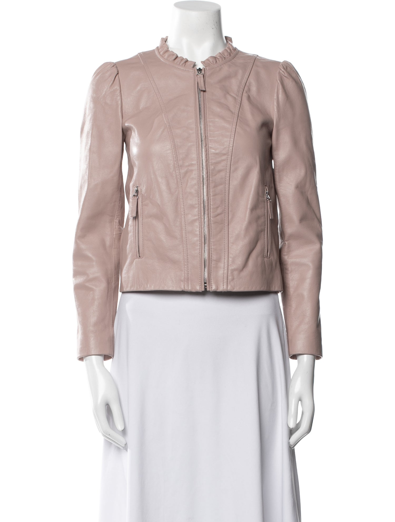 Rebecca Taylor Leather Biker Jacket