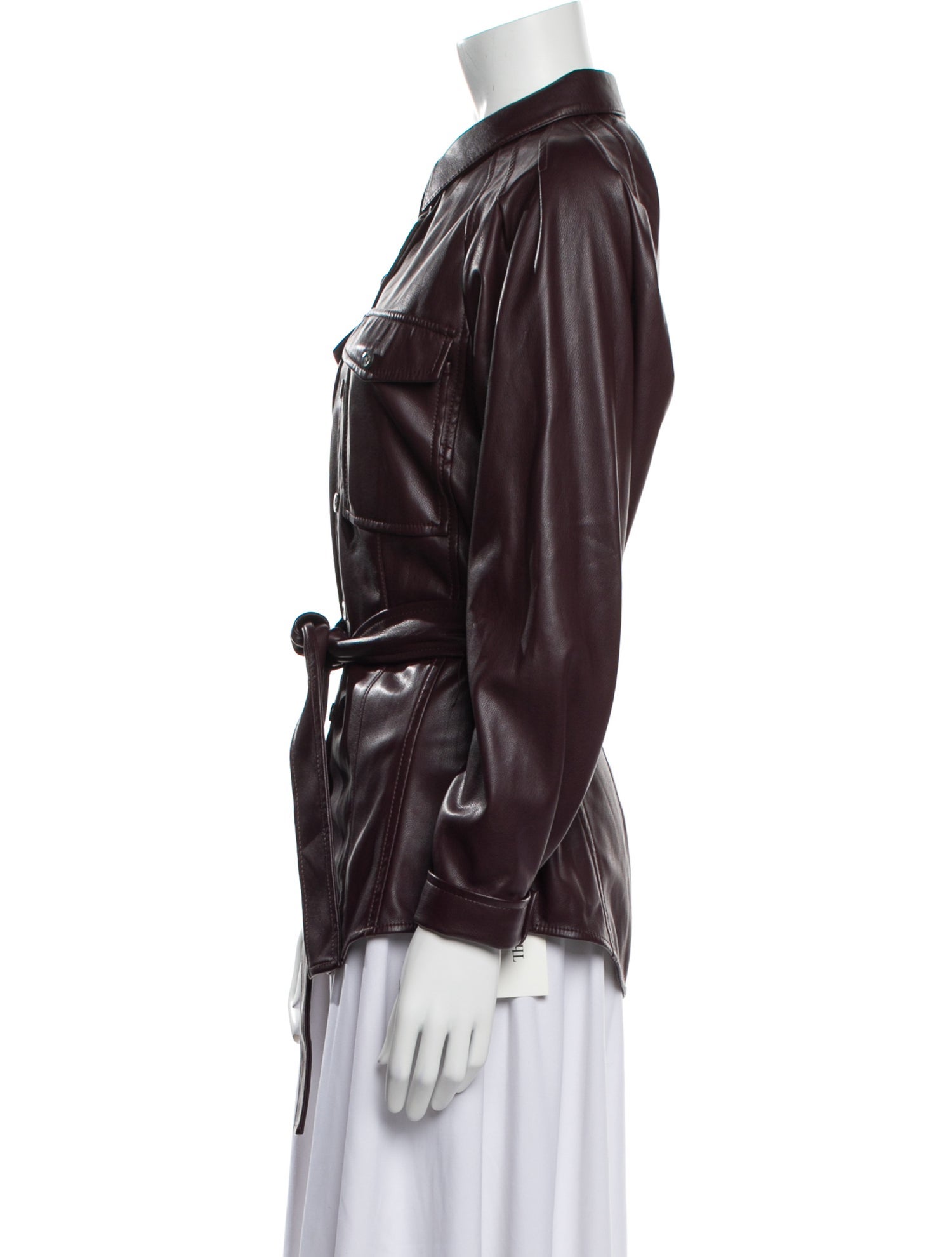 Rebecca Taylor Faux Leather Jacket