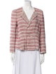 Rebecca Taylor Tweed Pattern Blazer