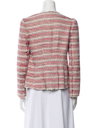 Rebecca Taylor Tweed Pattern Blazer