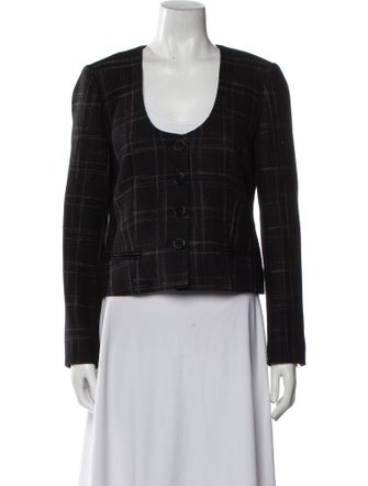 Rebecca Taylor Wool Tweed Pattern Evening Jacket