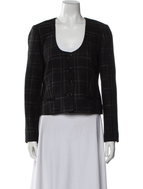 Rebecca Taylor Wool Tweed Pattern Evening Jacket