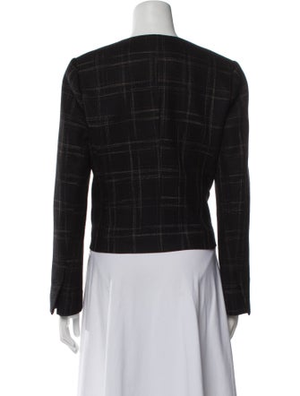 Rebecca Taylor Wool Tweed Pattern Evening Jacket