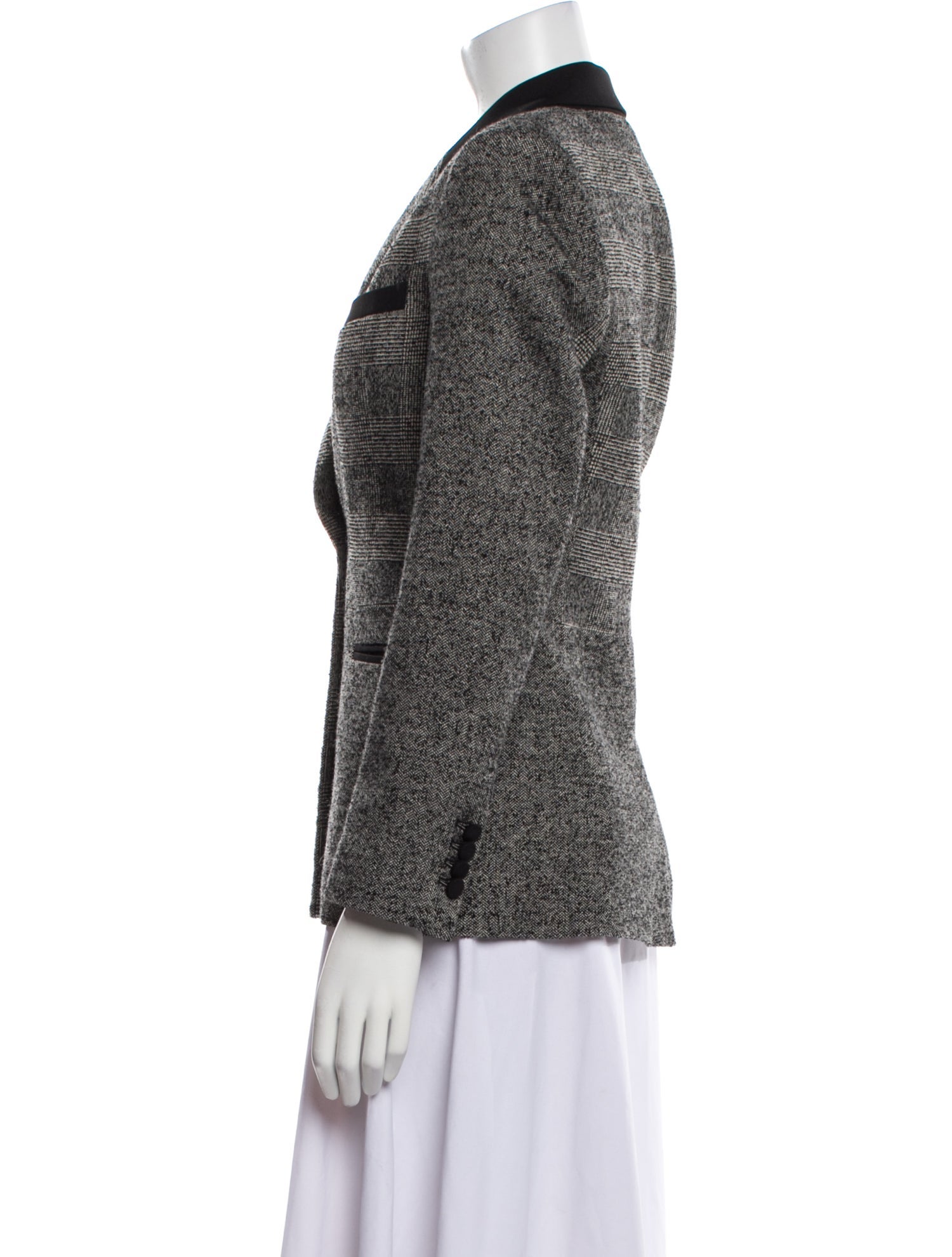 Rebecca Taylor Plaid Print Blazer