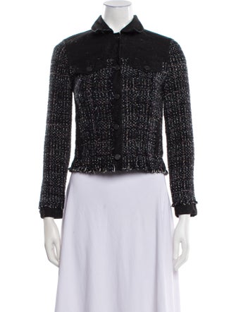 Rebecca Taylor Tweed Pattern Jacket
