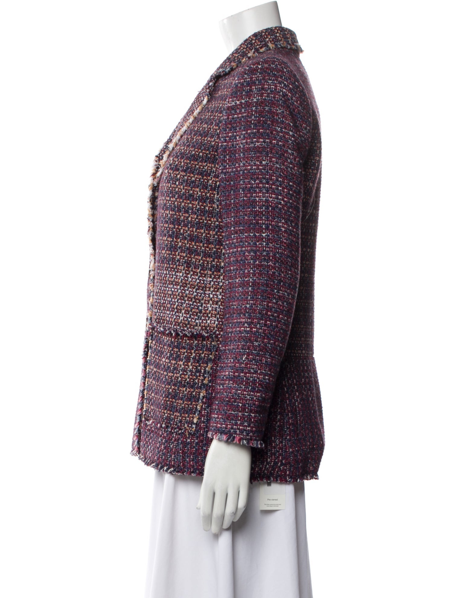 Rebecca Taylor Tweed Pattern Blazer