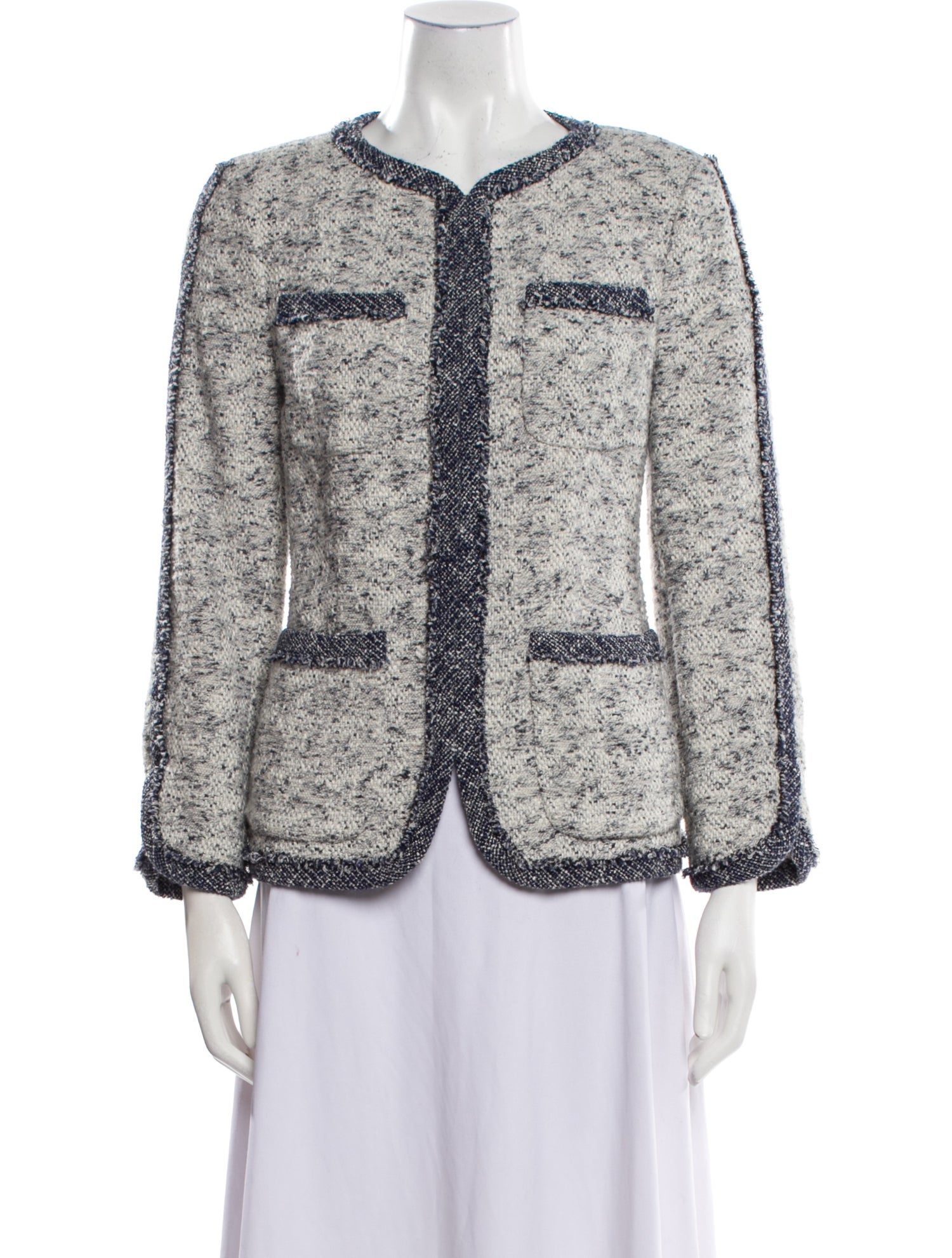 Rebecca Taylor Tweed Pattern Jacket