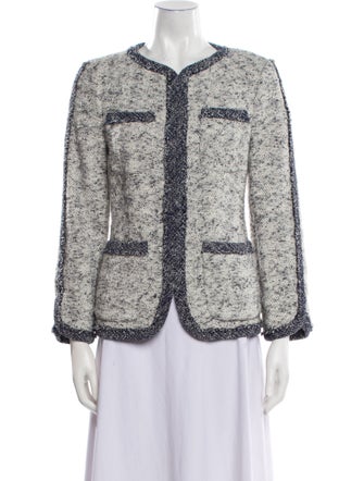 Rebecca Taylor Tweed Pattern Jacket