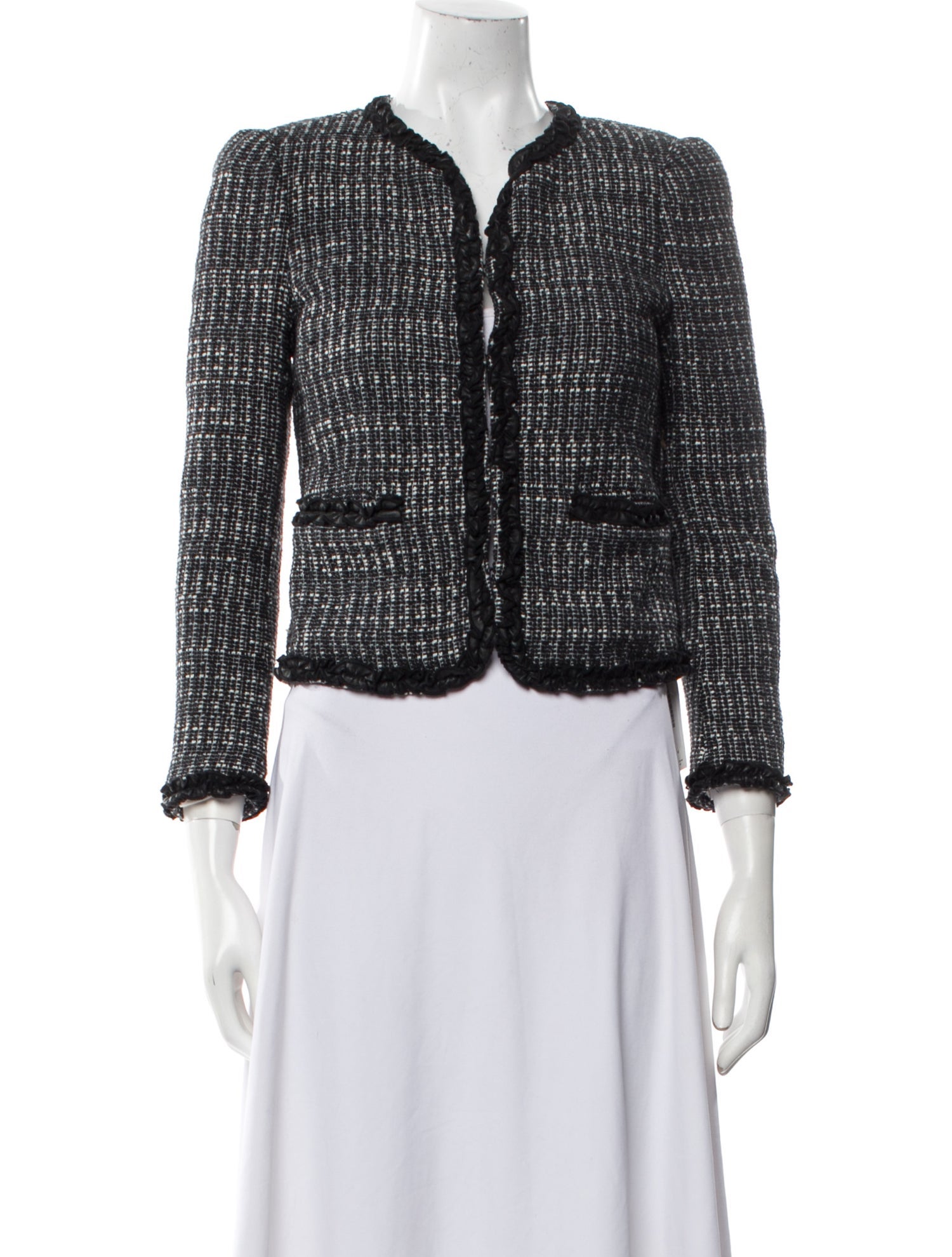 Rebecca Taylor Tweed Pattern Evening Jacket