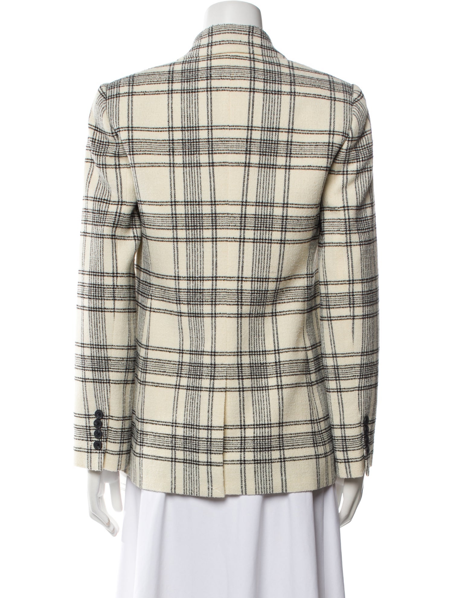 Rebecca Taylor Plaid Print Blazer