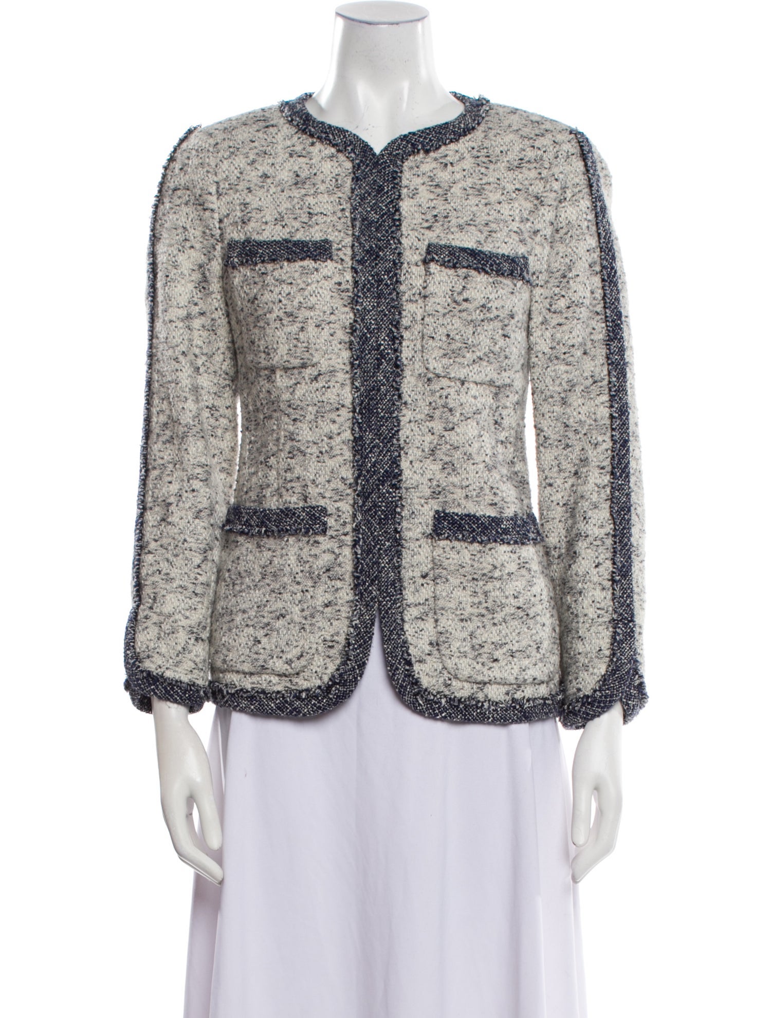 Rebecca Taylor Tweed Pattern Jacket