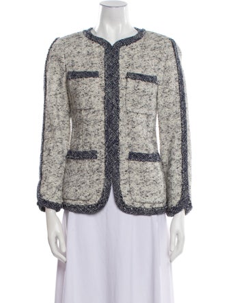 Rebecca Taylor Tweed Pattern Jacket