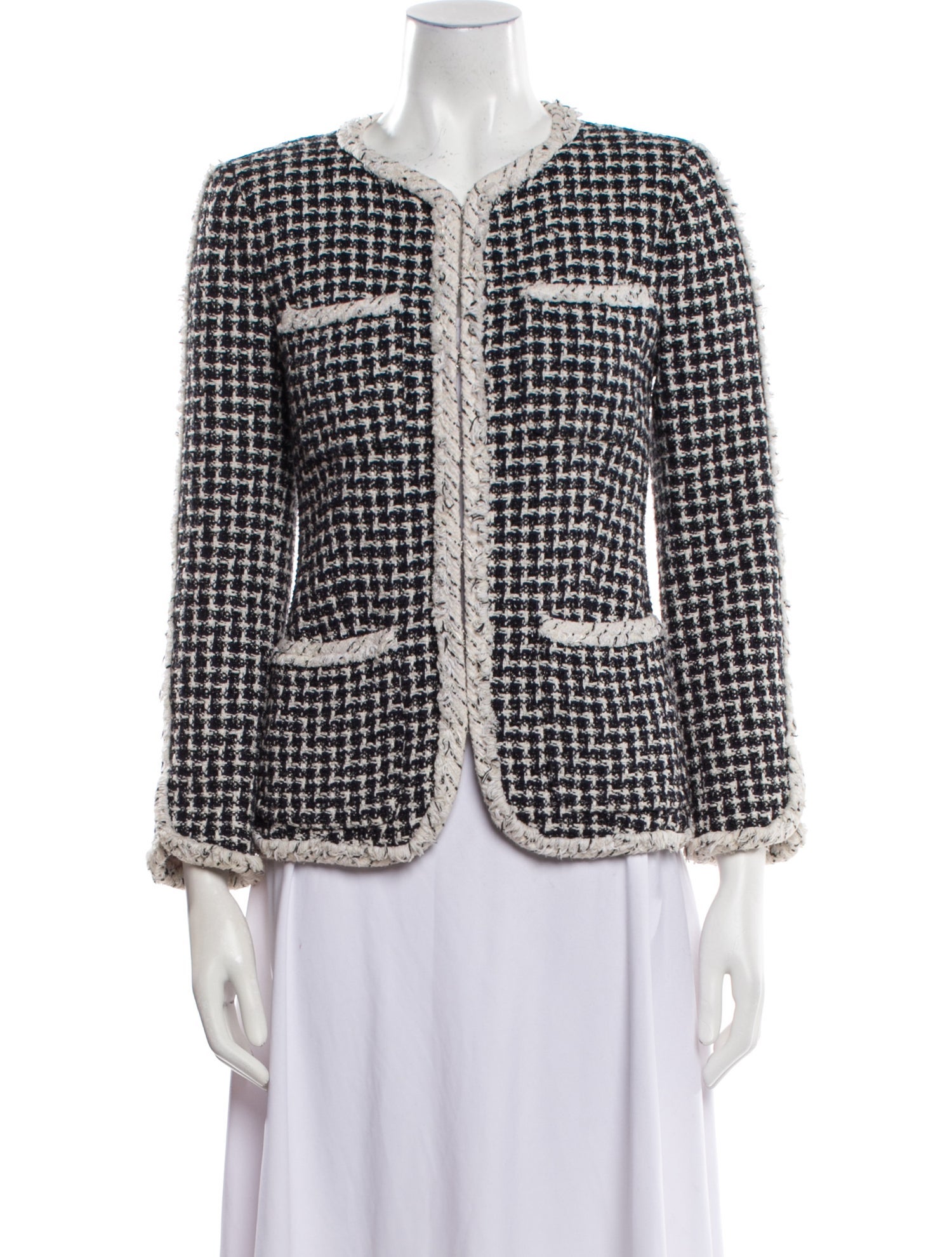 Rebecca Taylor Tweed Pattern Jacket