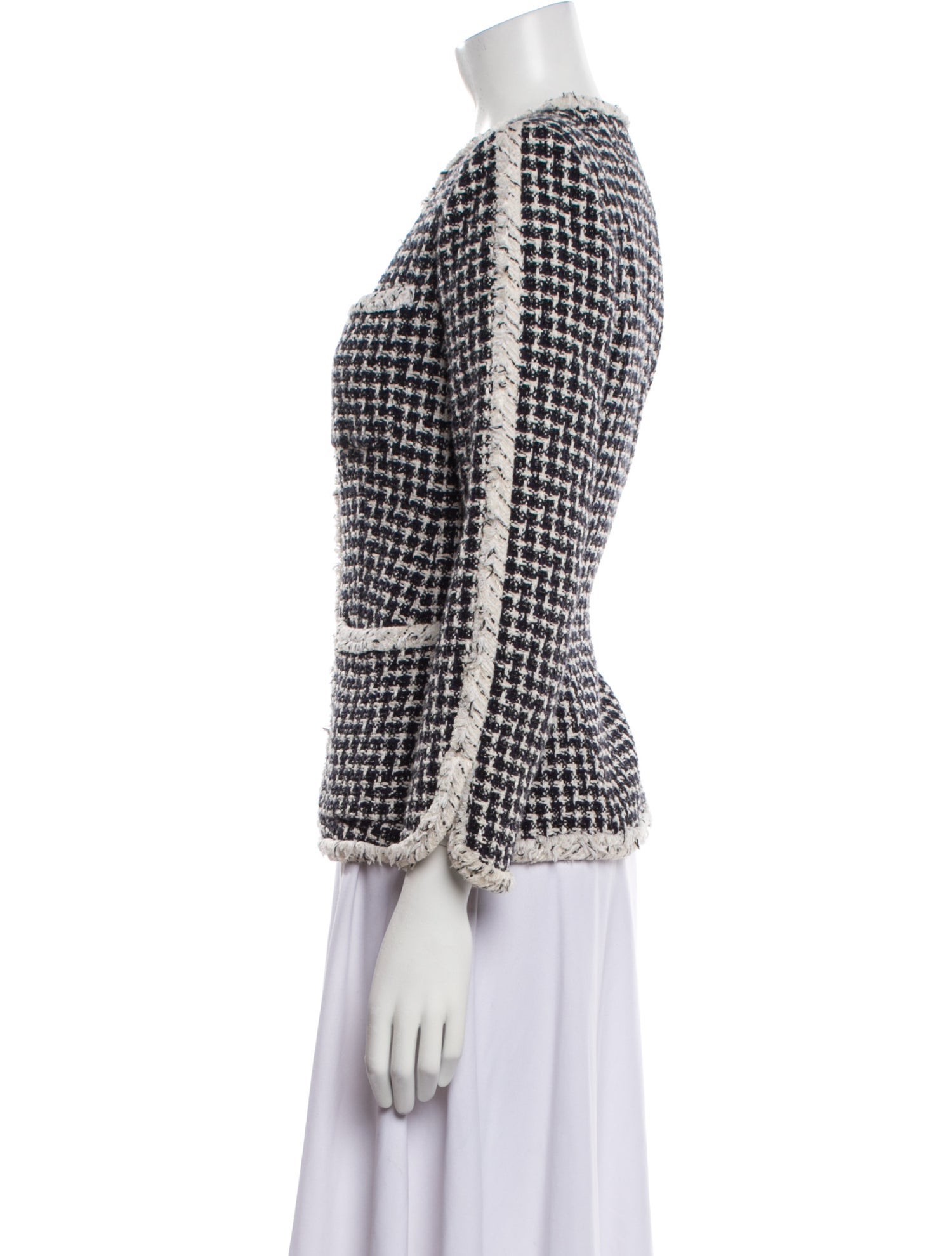 Rebecca Taylor Tweed Pattern Jacket