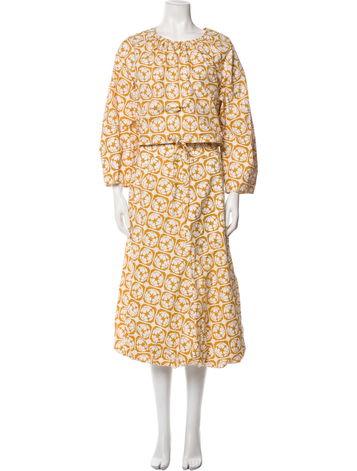 Rebecca Taylor Printed Skirt Set