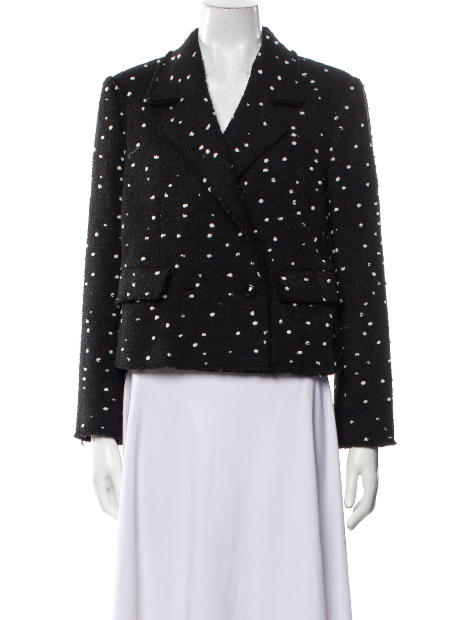 Rebecca Taylor Polka Dot Print Blazer